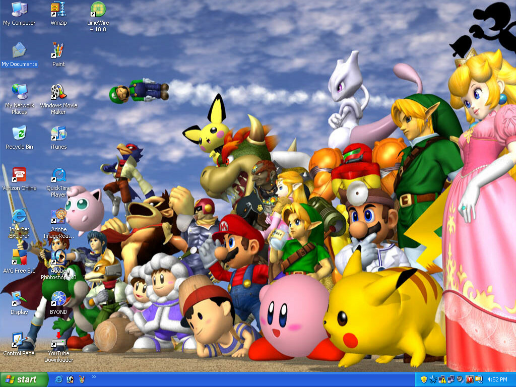 my melee desktop