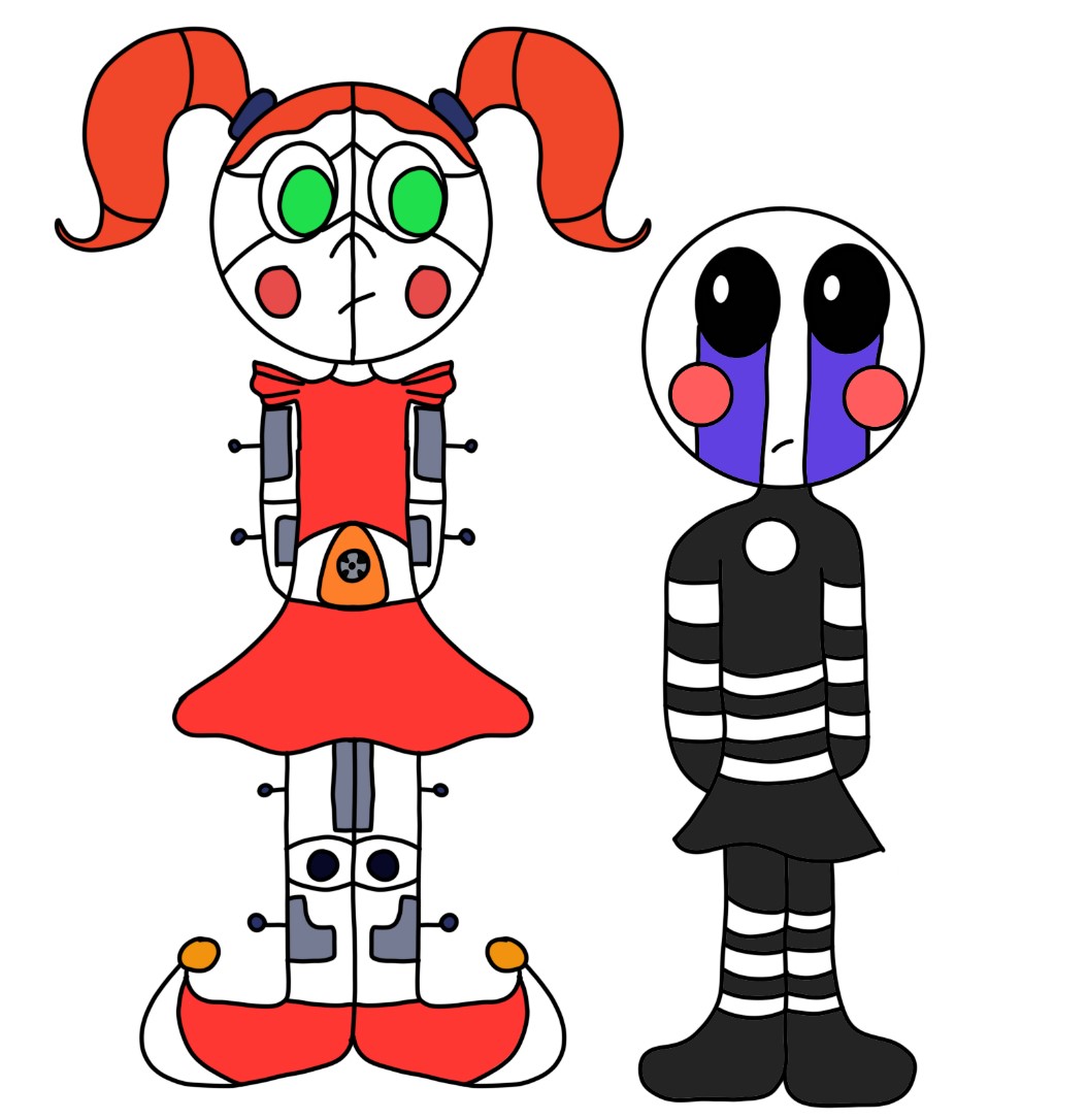 Sister Location Animatronic Heights by Mrcrazy35 on DeviantArt