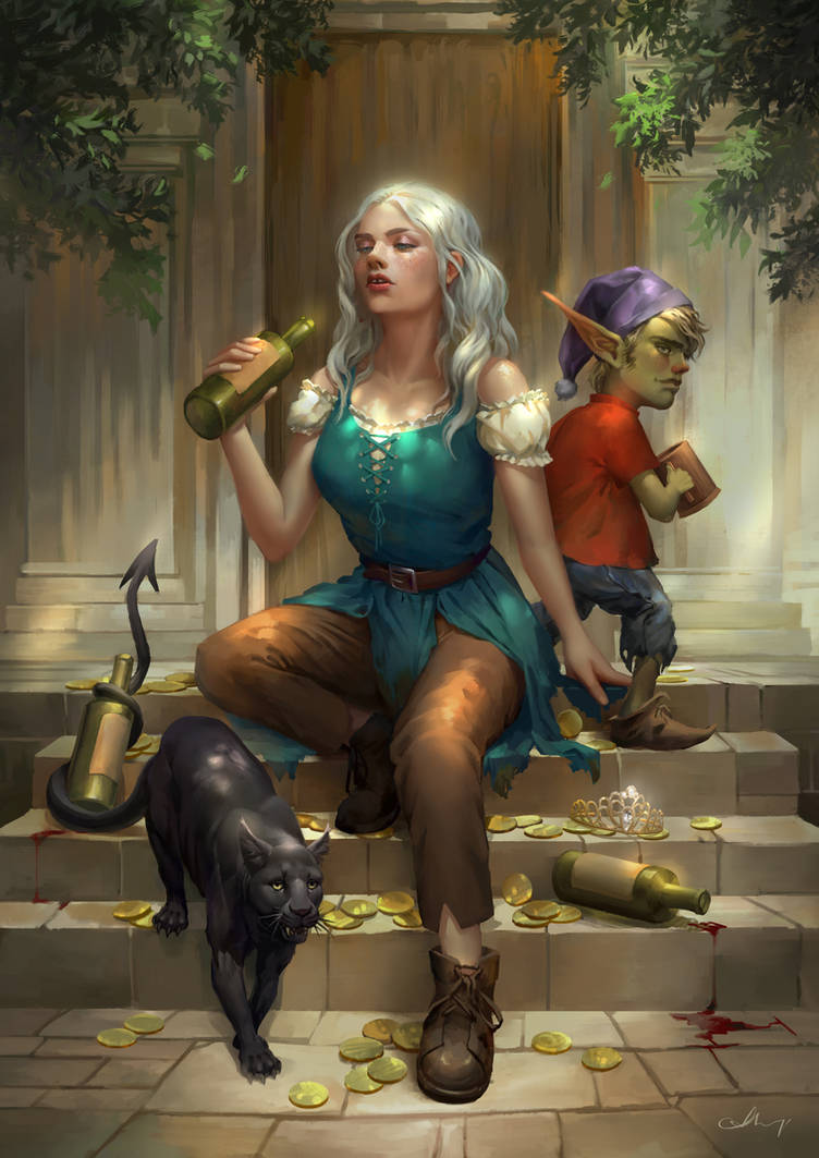 Disenchanted Deviantart Disenchantment Fanart by AlyshaLowery on DeviantArt