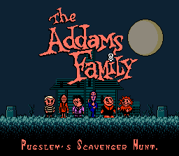 The addams discount family nes