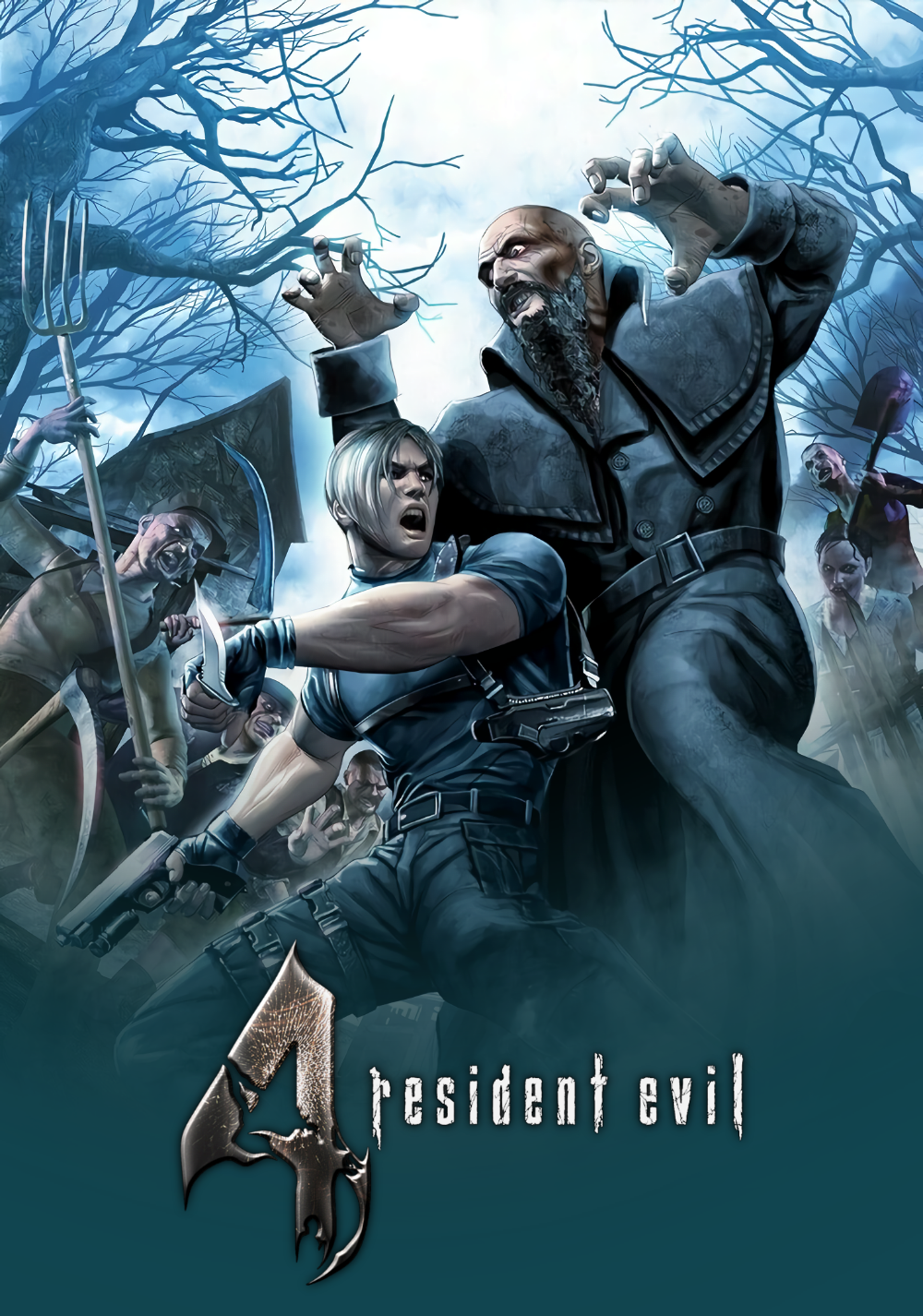 Resident Evil 4 dvd cover ps2 by BayronR on DeviantArt