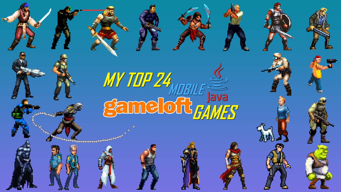 MY TOP 24 GAMELOFT MOBILE GAMES by PREDATOR-ASSASSIN on DeviantArt