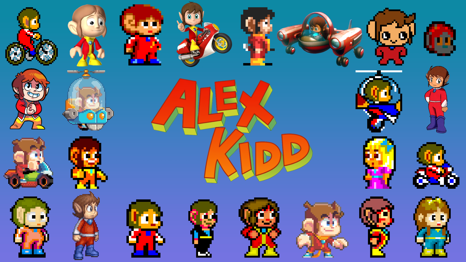 ALEX KIDD SERIES