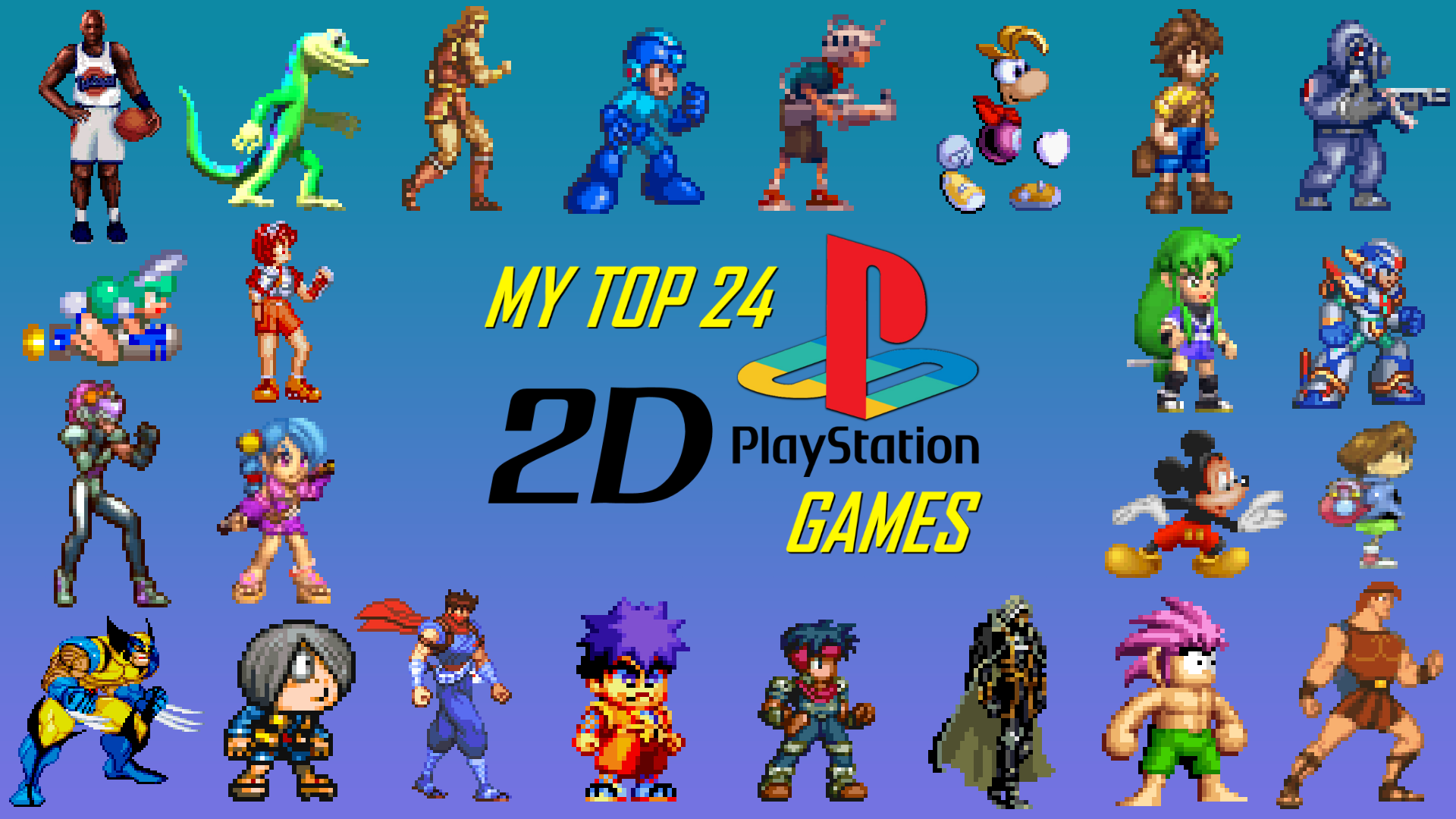 Games 2D - Dicas de bons games p/ PS2 & PS1