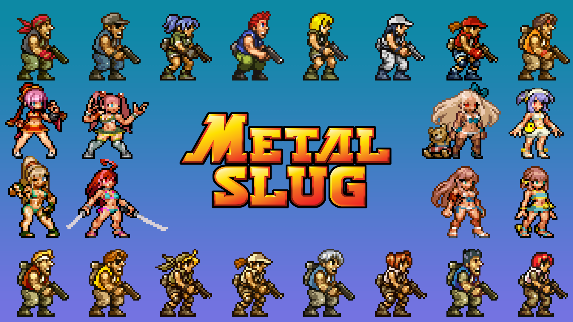 METAL SLUG SERIES by PREDATOR-ASSASSIN on DeviantArt
