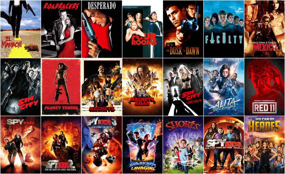 Robert Rodriguez movies by PREDATOR-ASSASSIN on DeviantArt