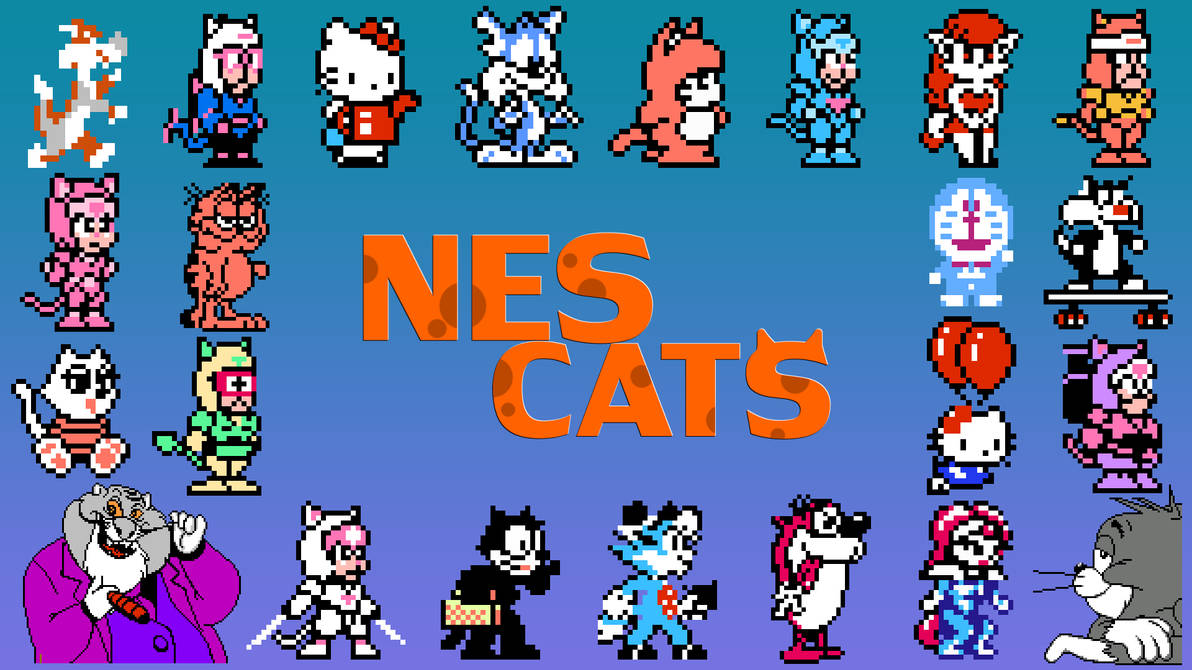 NES CATS by PREDATOR-ASSASSIN on DeviantArt