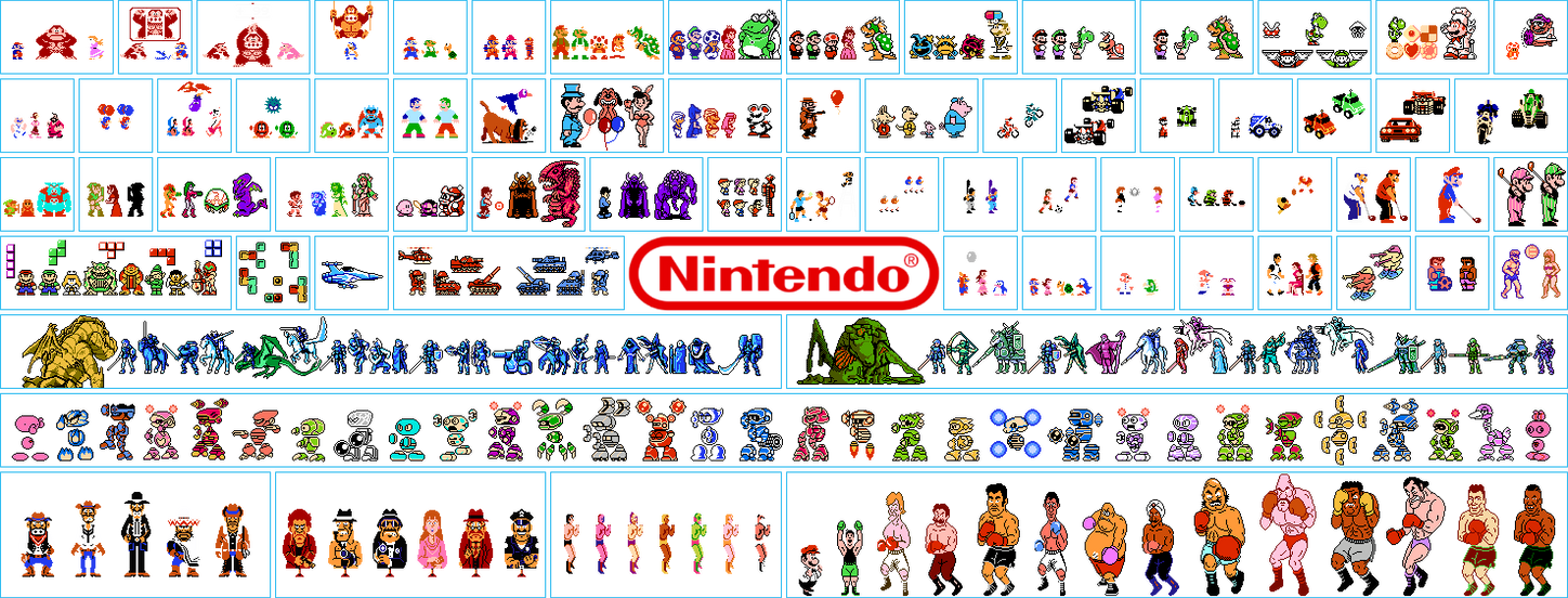 ALL NINTENDO NES GAMES by PREDATOR-ASSASSIN on DeviantArt