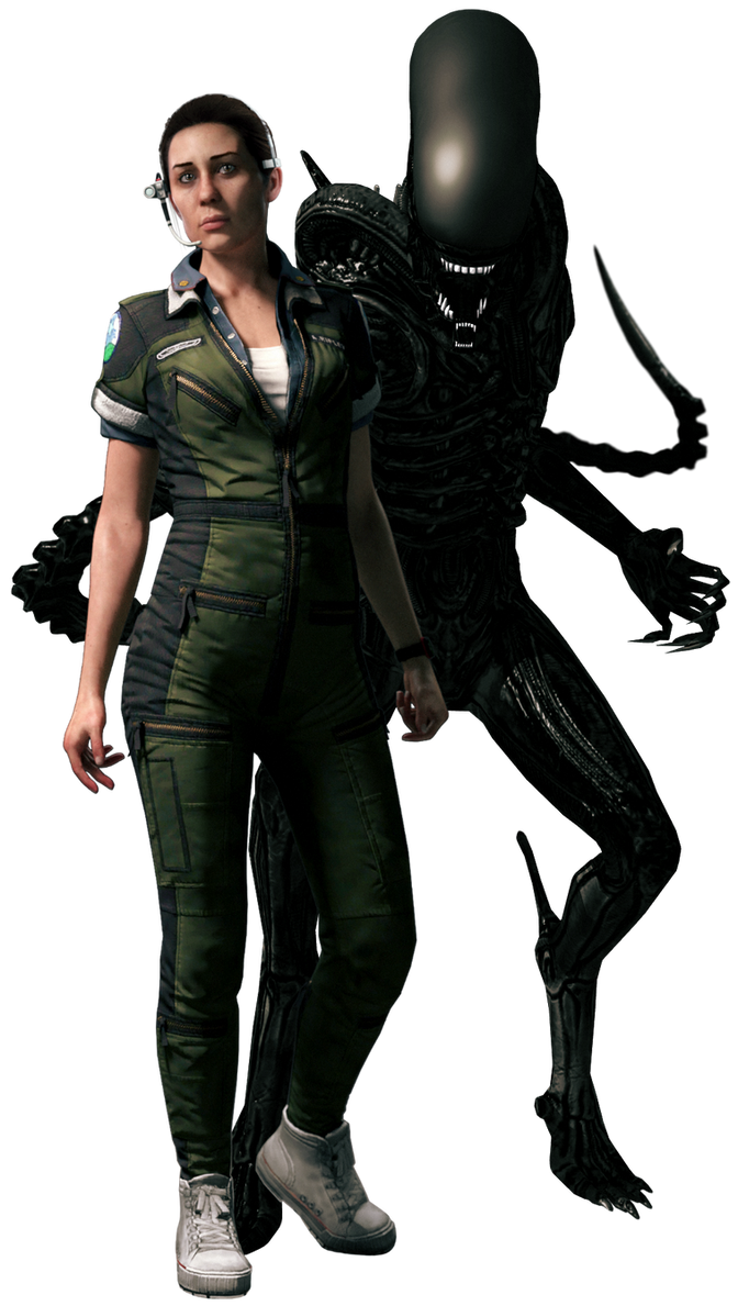 ALIEN ISOLATION AMANDA RIPLEY AND ALIEN RENDER by PREDATOR-ASSASSIN on ...