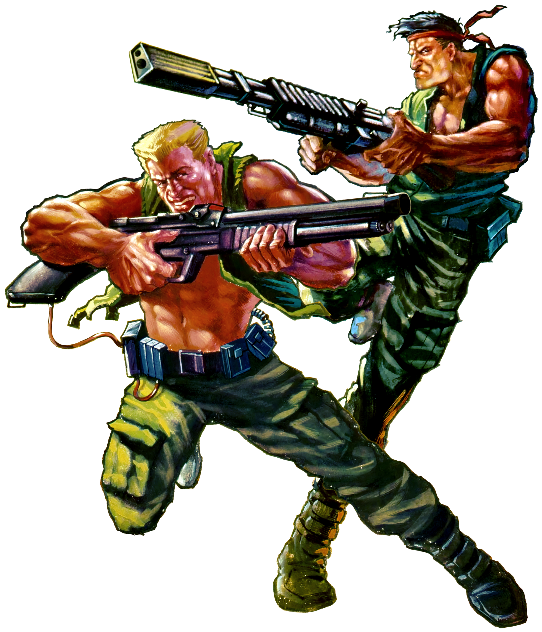 Super C (NES) Bill Rizer and Lance Bean RENDER by PREDATOR-ASSASSIN on ...