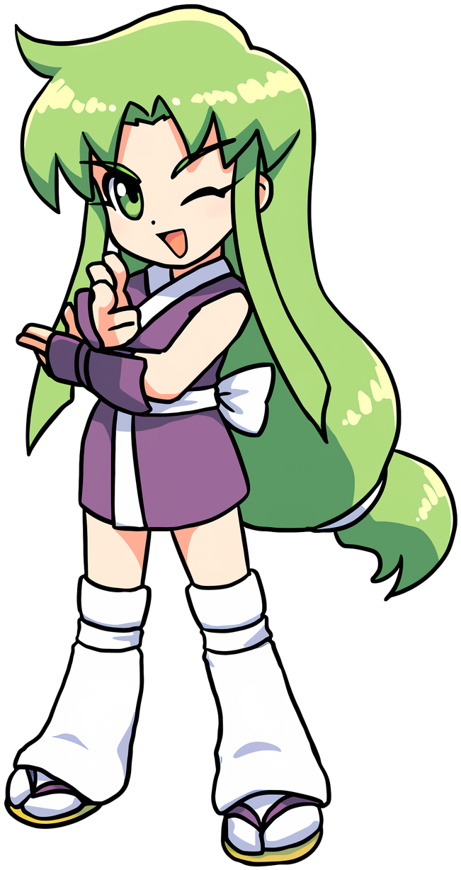 Ganbare GANBARE GOEMON RENDER_YAE 2 by PREDATOR-ASSASSIN on DeviantArt