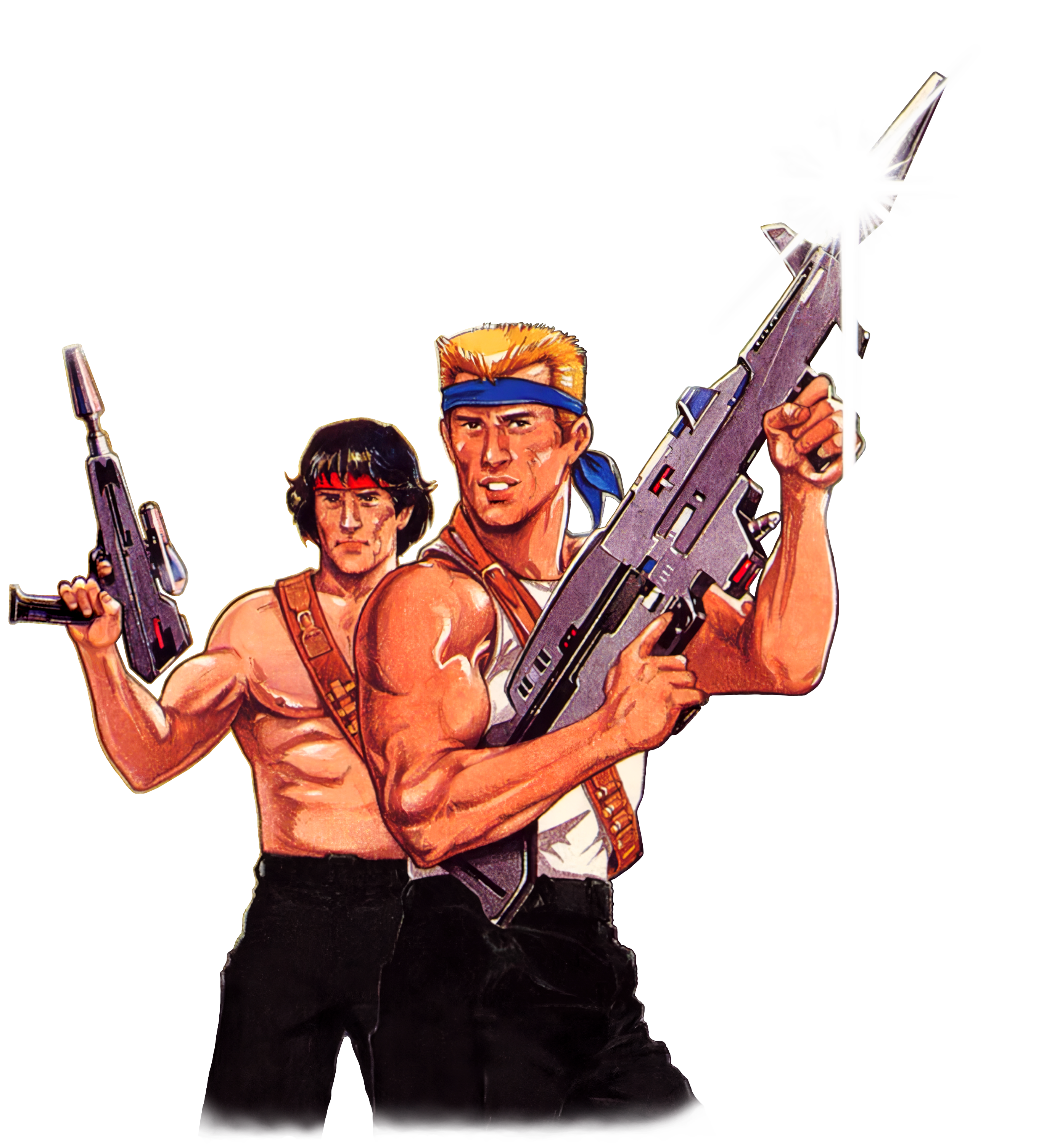 Contra (NES) Bill Rizer and Lance Bean RENDER by PREDATOR-ASSASSIN on ...