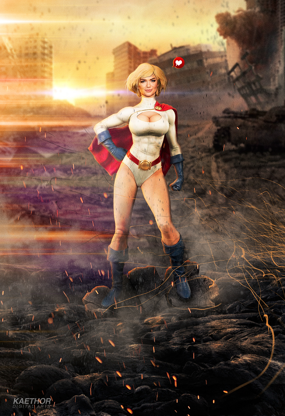 Kate Upton as Power Girl