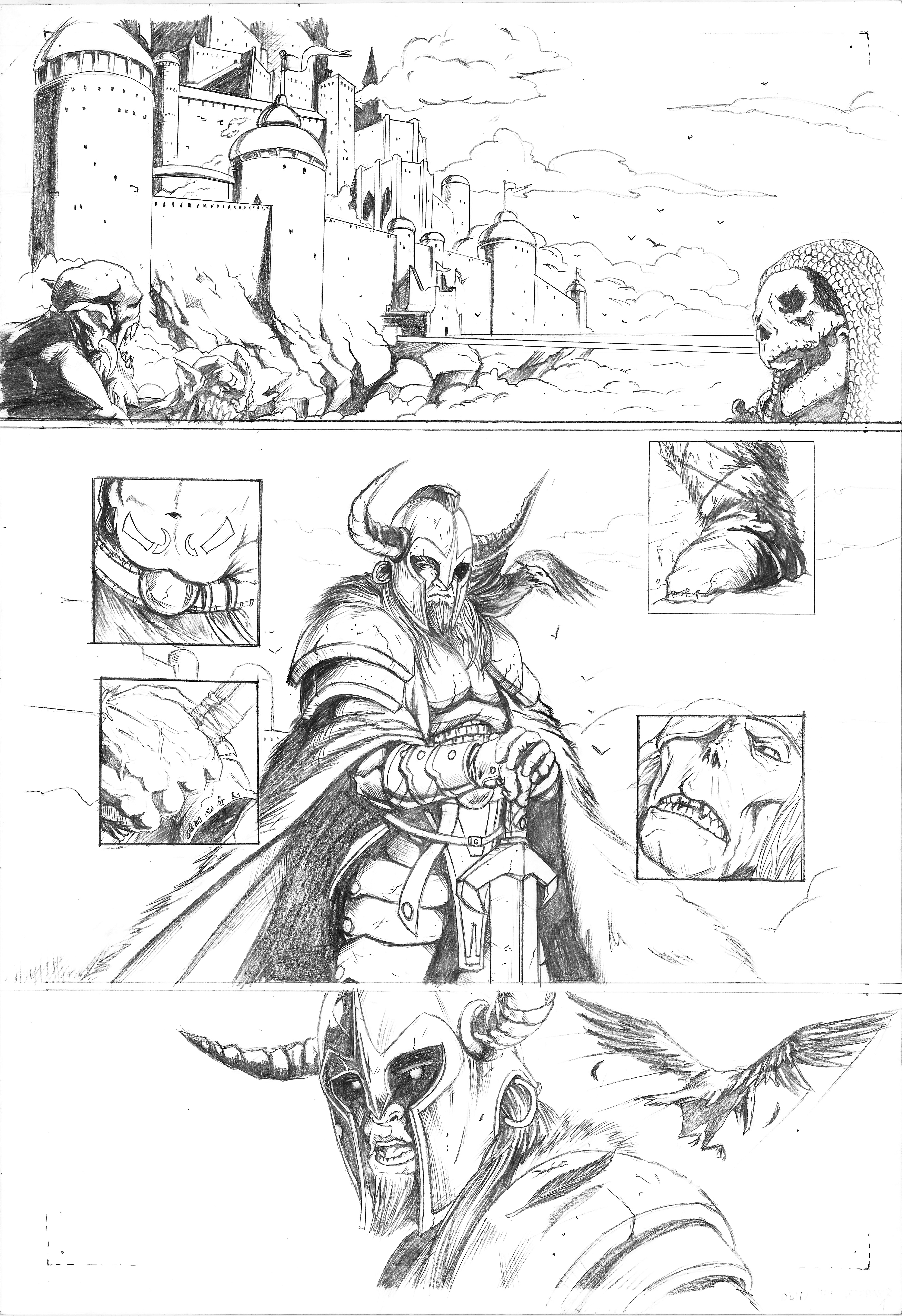 Thor page 1-Heimdall