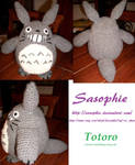 Totoro amigurumi by Sasophie