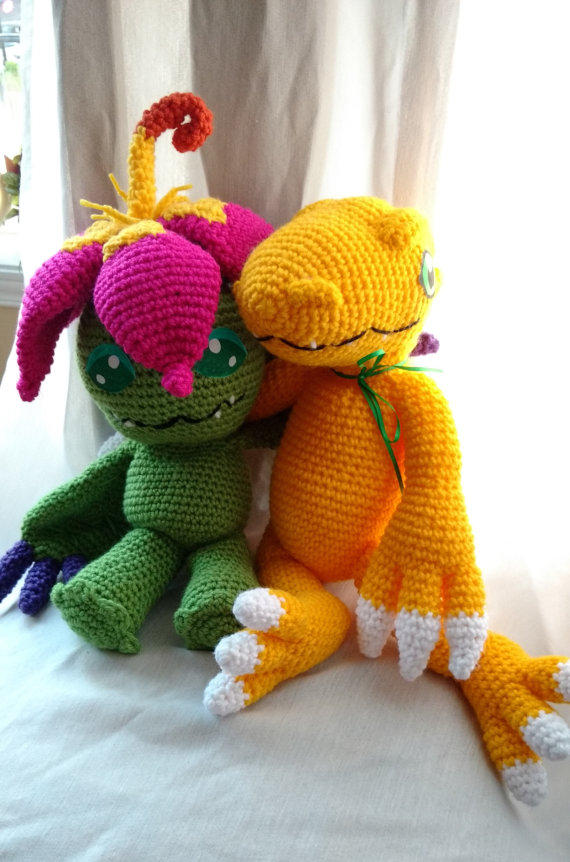 Palmon and Agumon