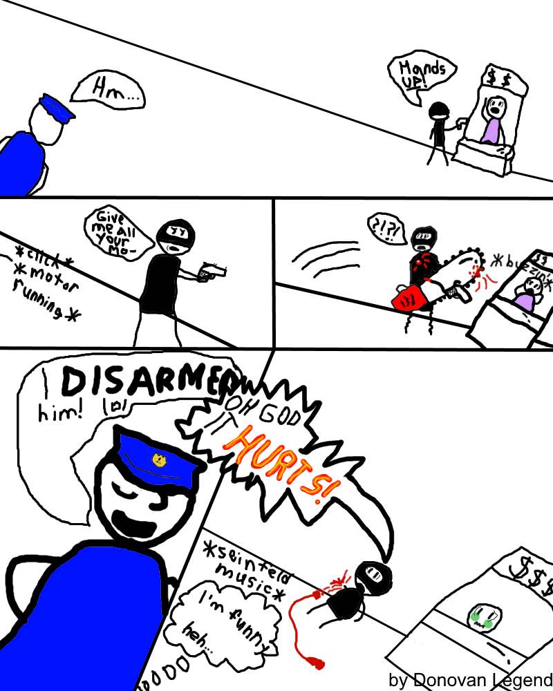 I... DISARMED him! -Comedy by DonovanLegends on DeviantArt
