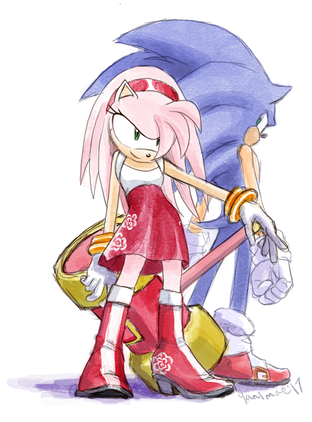 Sonamy - Classic Sonic by MineDobla3 on DeviantArt