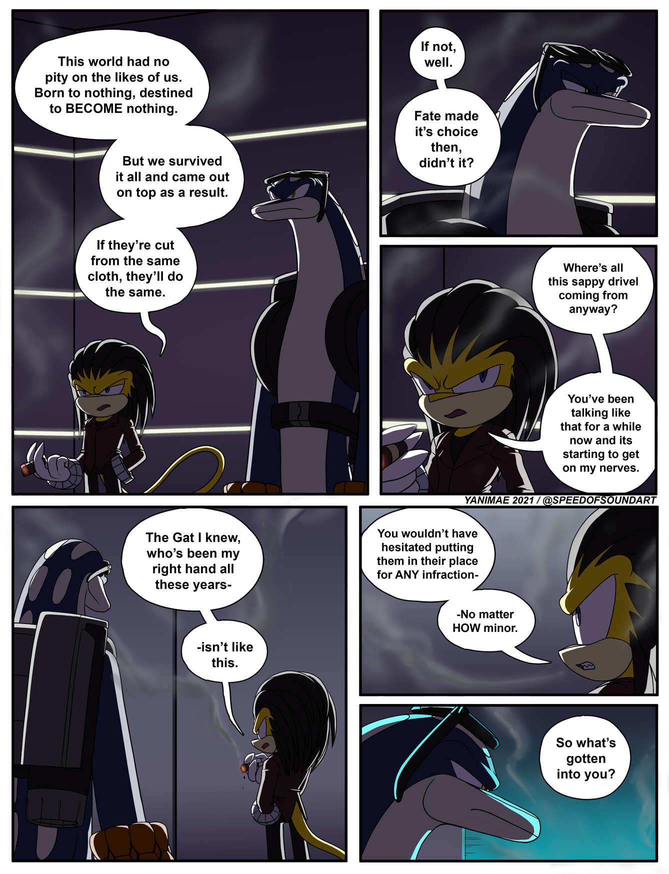 Shadow Inhumane -Shadow and Jolt- Inhuman P.10 by Yanimae on DeviantArt