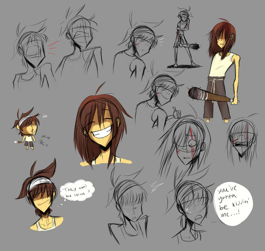 Alex sketches by NaraPara on DeviantArt