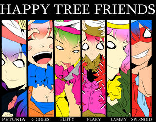 Mad Happy Tree Friends by StrawberryMarshmello