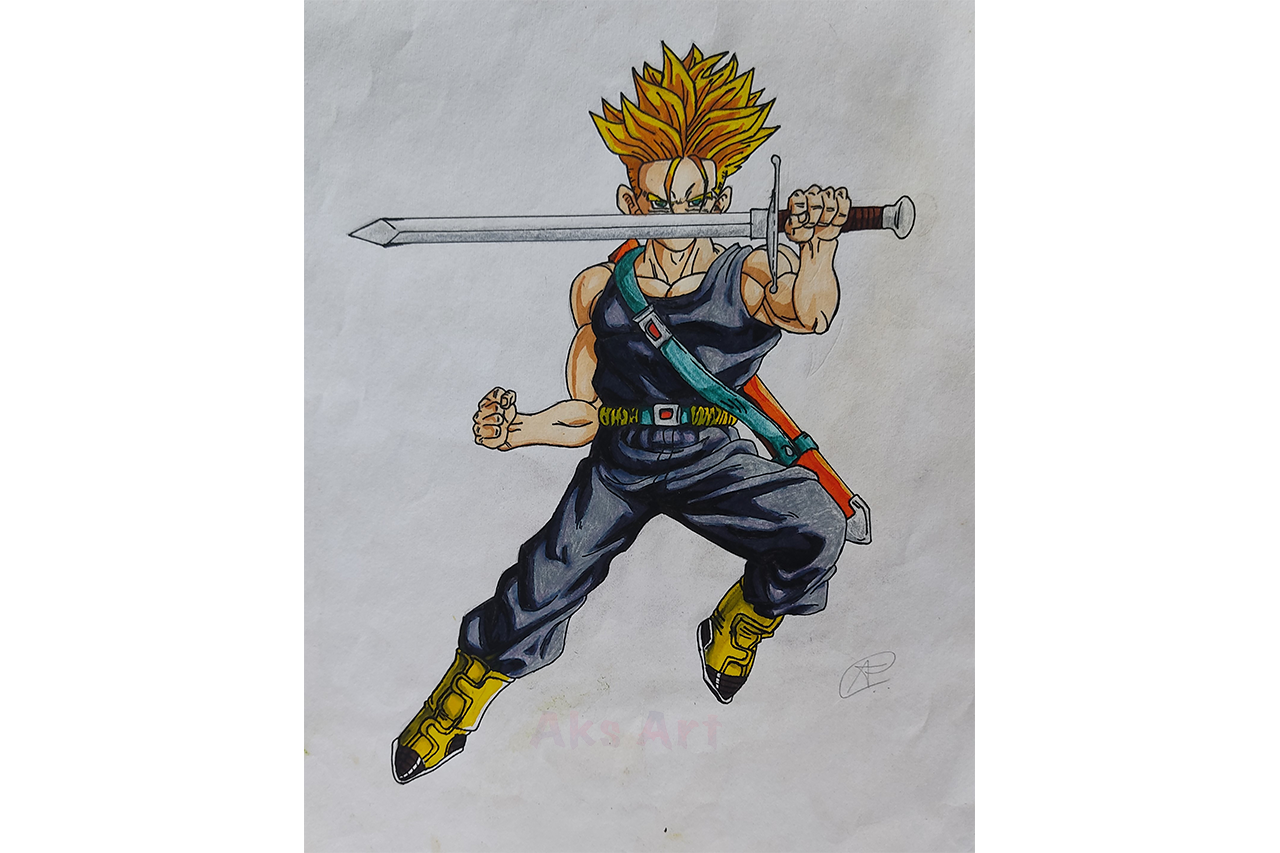Trunks Sword Vector Future Trunks with Sword by aksart13 on DeviantArt