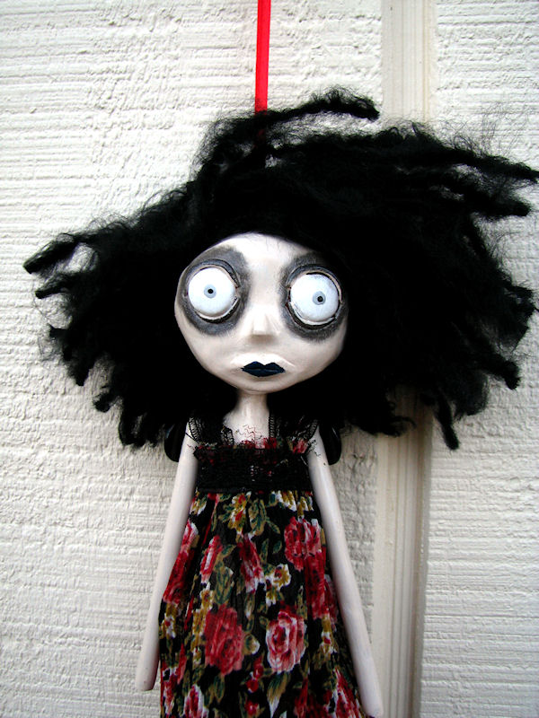 Fleur Sauvage art doll ornie