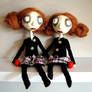 Lucy Lou and Frannie Mae dolls