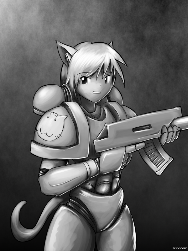 Remember cat girls are canon making Warhammer 40k 20% better