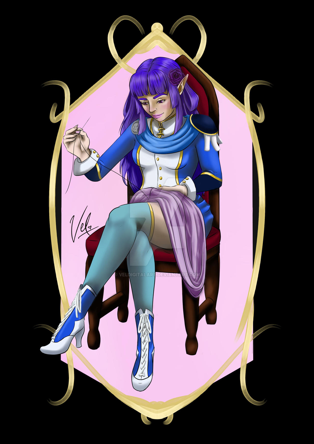 Deviantart Avatar Body Full Body Commission by Veldigitalart on DeviantArt