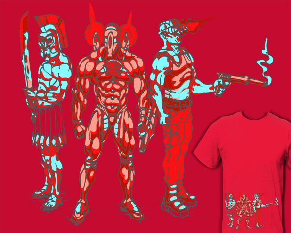 Time Warriors Shirt Concept