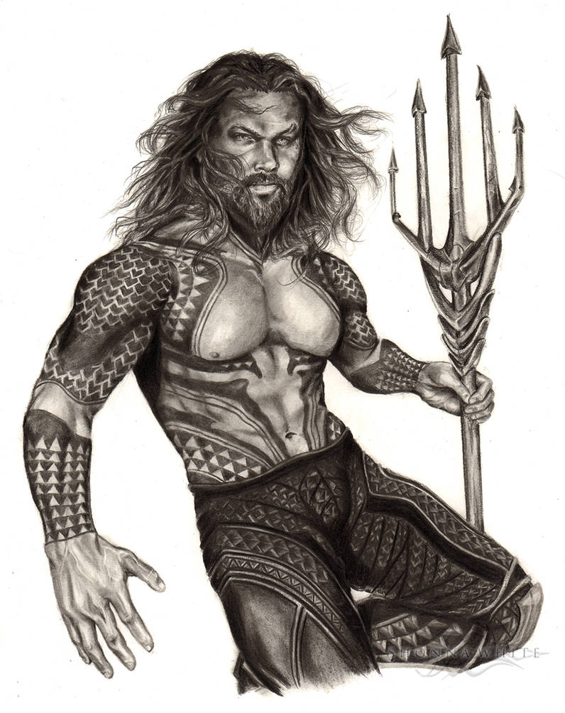 Jason Momoa - Aquaman (DC Comics) by ShonnaWhite