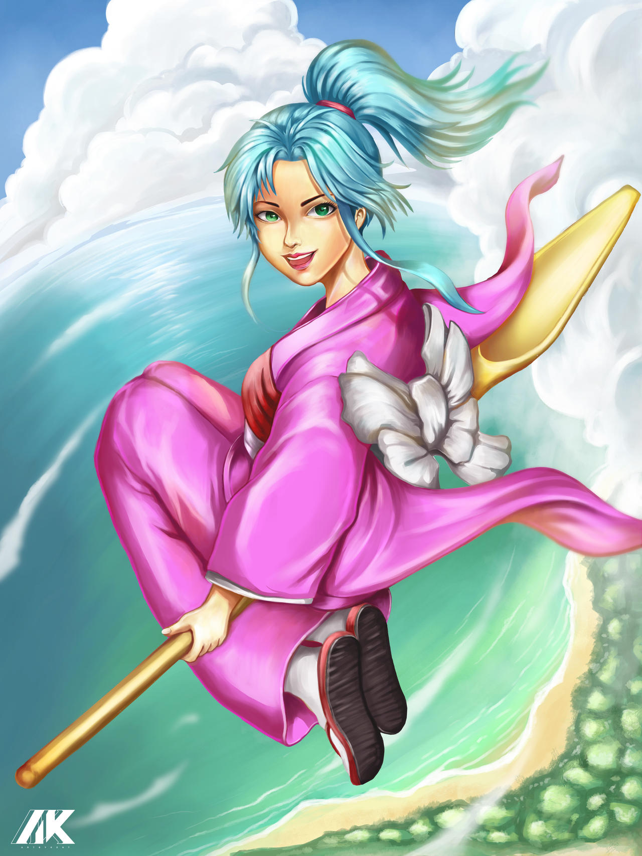 Botan from YuYu Hakusho by Inkreations22 on DeviantArt