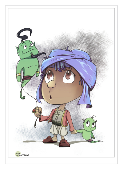 Aladdin Print