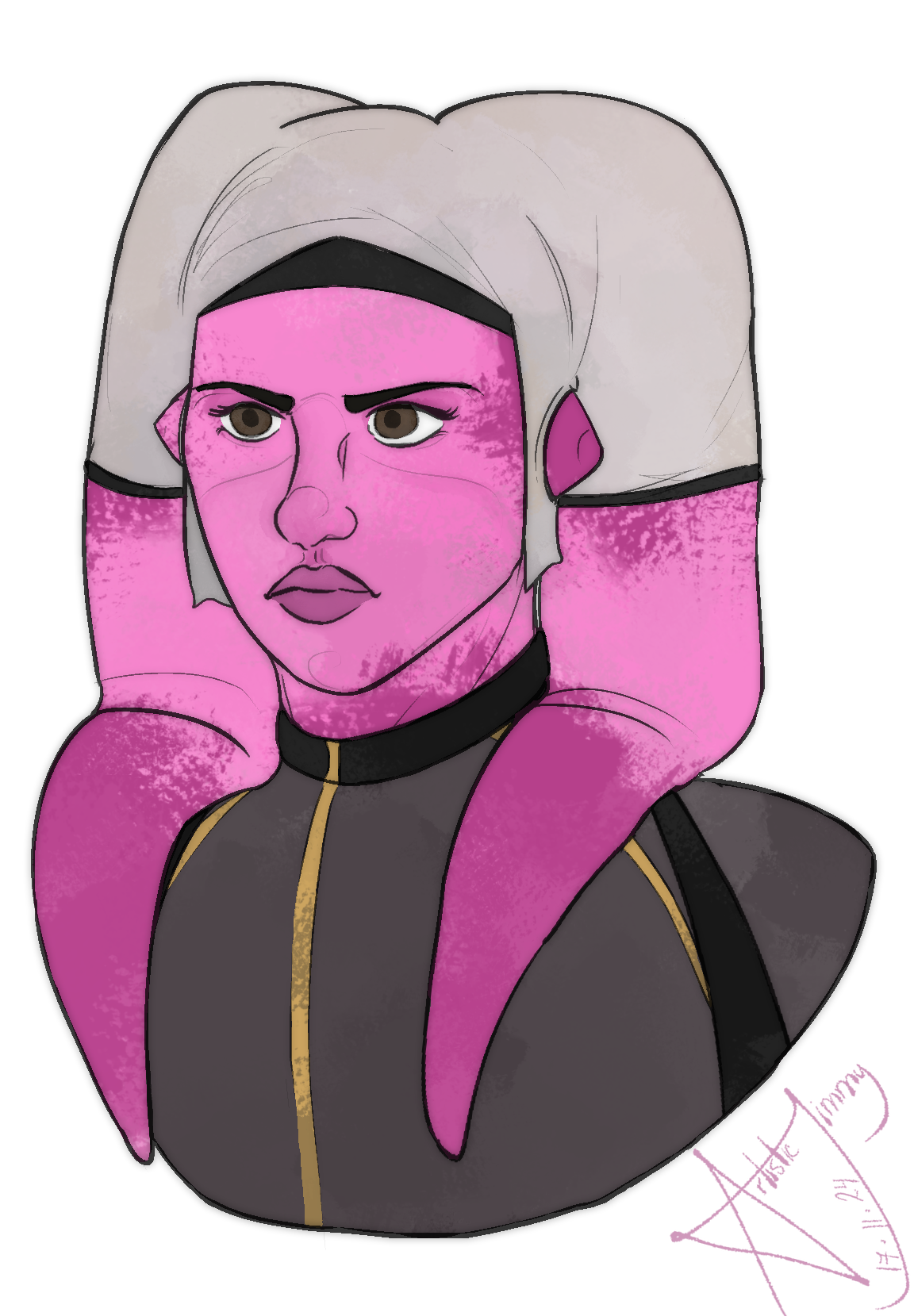 Twi’lek Rochelle by ArtisticJimmy on DeviantArt