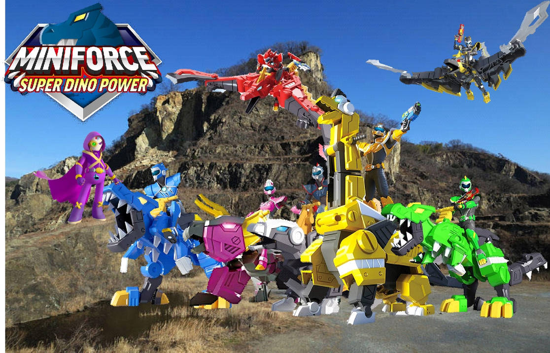 Mineforce Miniforce super dino power by cyberf7 on DeviantArt