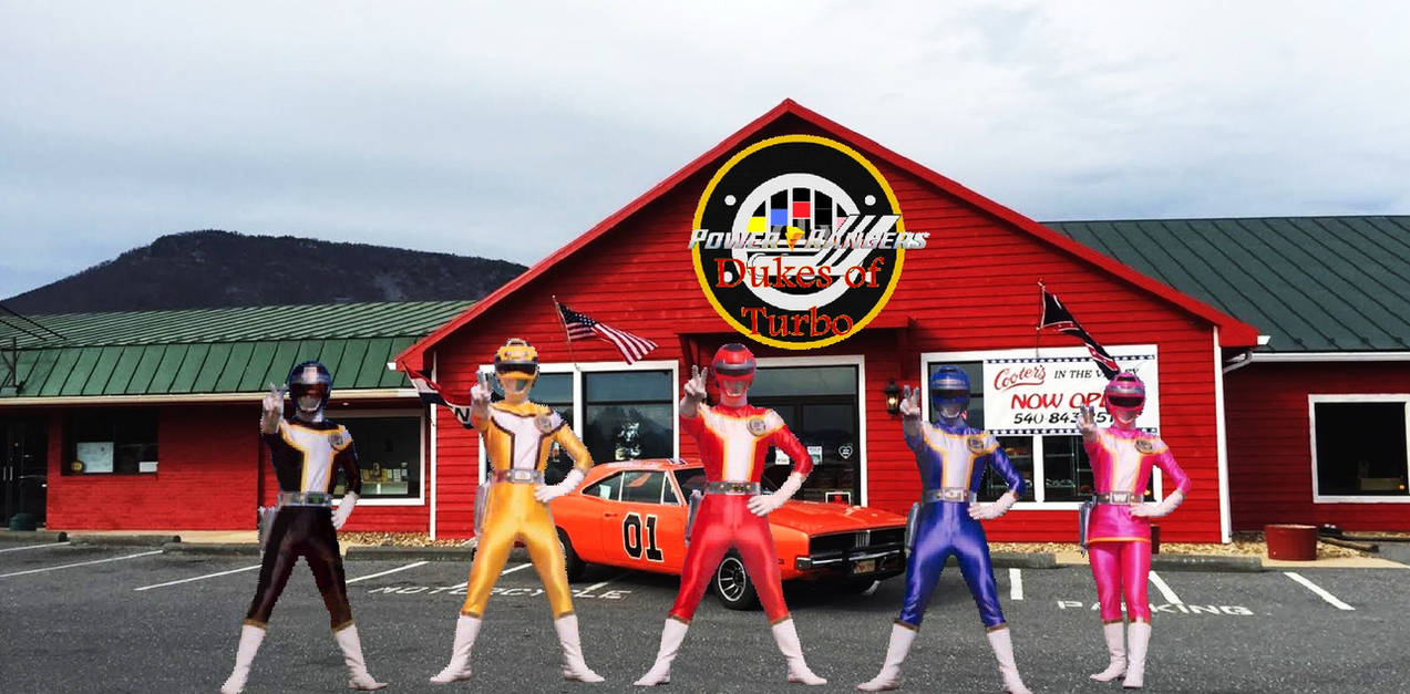Power rangers dukes of turbo by cyberf7 on DeviantArt