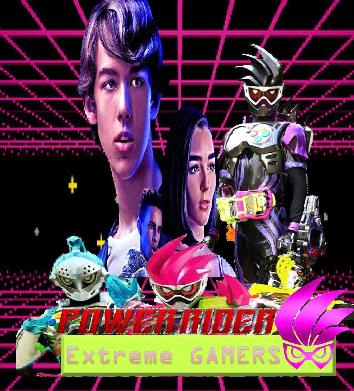 Power Rider Extreme gamers poster by cyberf7 on DeviantArt