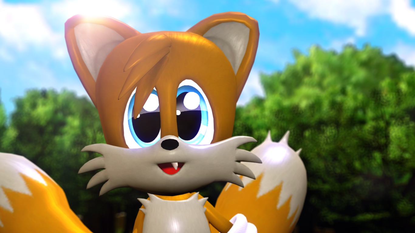 Cute baby tails from sonic the hedgehog