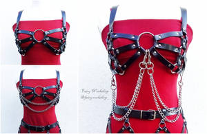 Cage bra harness by FairyWorkshop