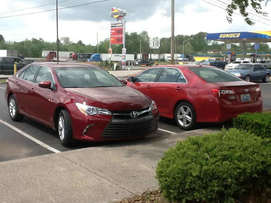 2 Toyota Camrys Parked Together Photo 2 by richardchibbard on DeviantArt