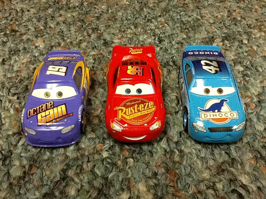 Lightning McQueen, Bobby Swift, And Cal Weathers by richardchibbard on ...