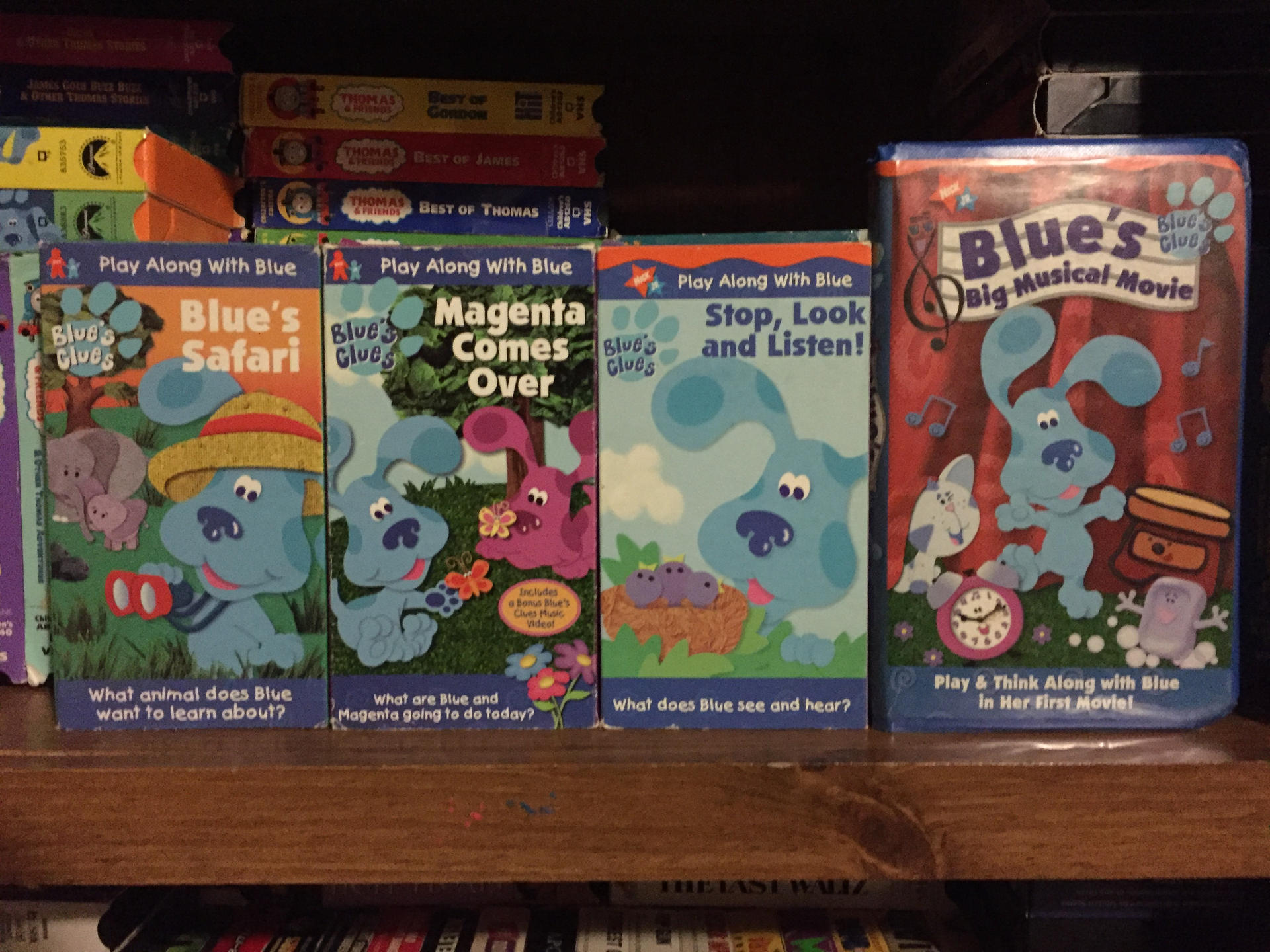 4 Blue's Clues Videos from the Year of 2000 by richardchibbard on