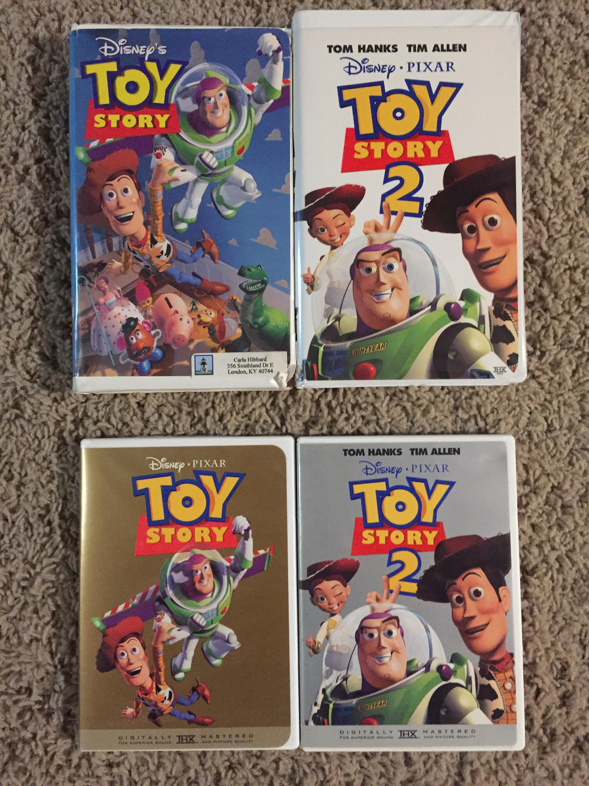 The 2 First Toy Story Films On Vhs And Dvd By Richardchibbard On Deviantart The 2 First Toy Story Films On Vhs And Dvd By Richardchibbard On Deviantart