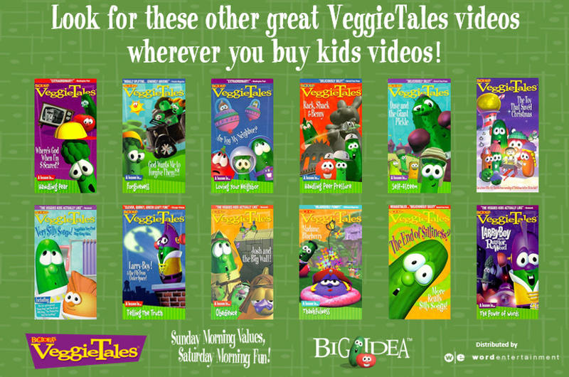 VeggieTales Videos Advert (April 11, 2000) by richardchibbard on DeviantArt