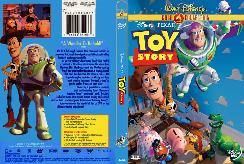 Toy Story 2000 US DVD (Gold Classic Collection) by richardchibbard on  DeviantArt
