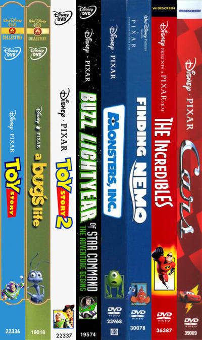 Dvd In 2000 Pixar DVDs (2000-2006) by richardchibbard on DeviantArt