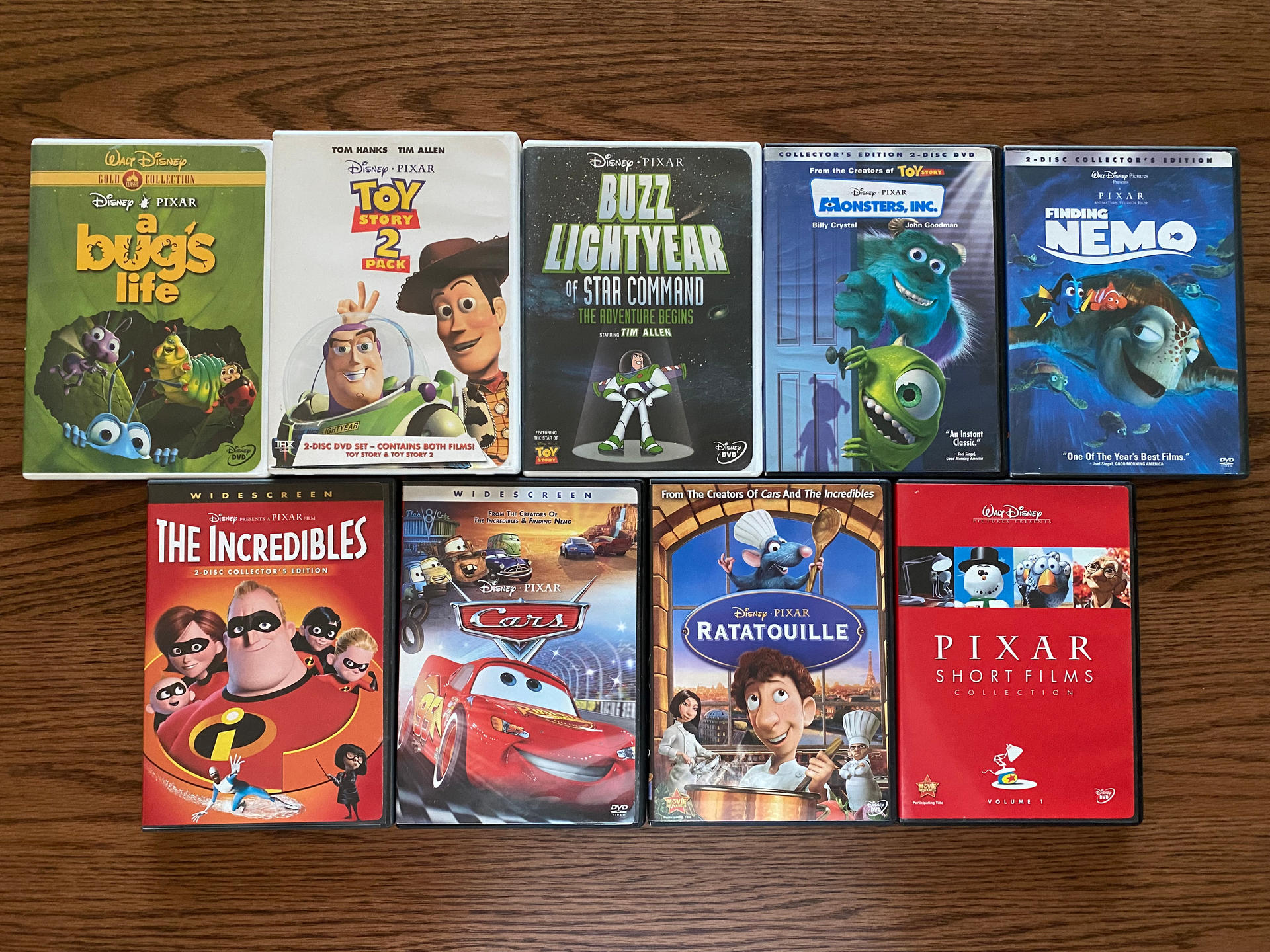 My Disney/Pixar DVD Collection by richardchibbard on DeviantArt