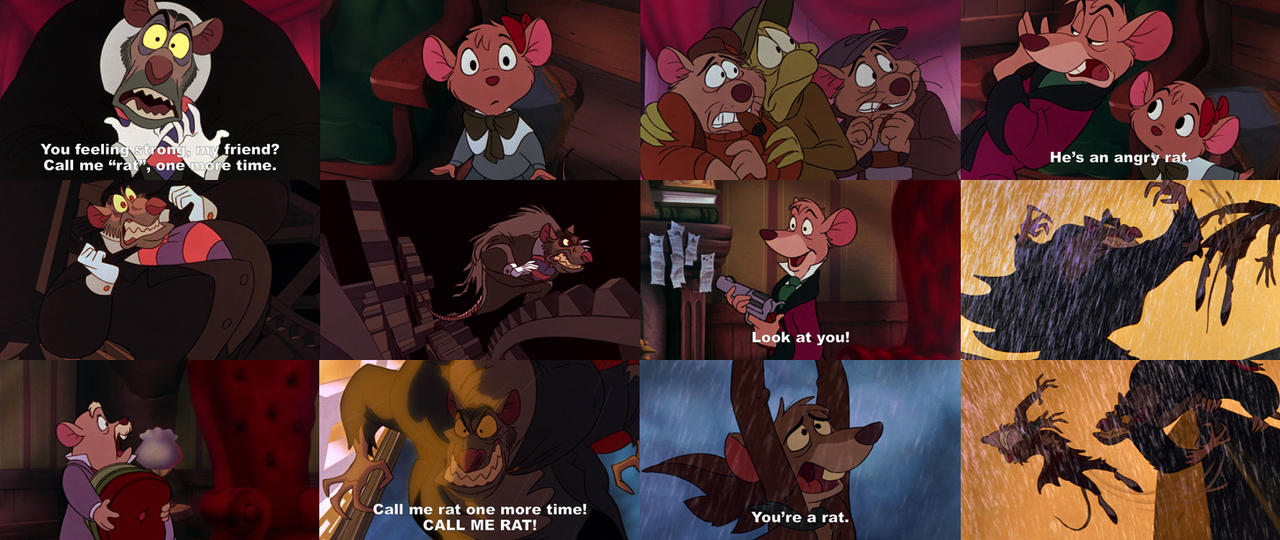 Ratigan, The Angry Rat by richardchibbard on DeviantArt