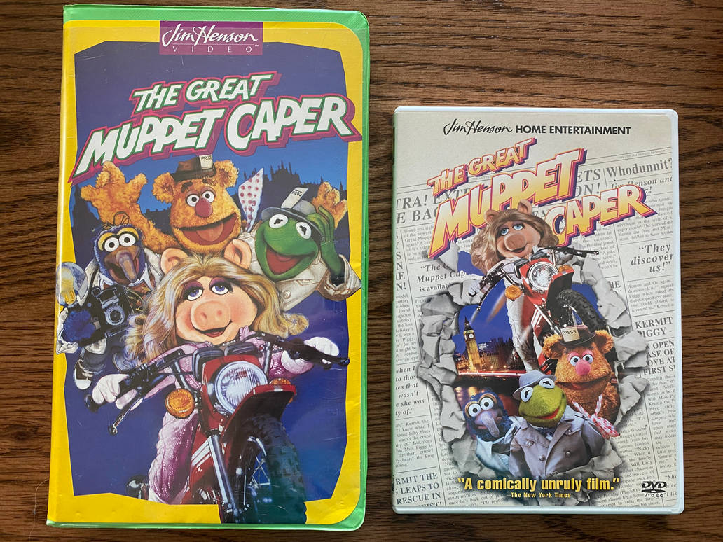 2 Releases of The Great Muppet Caper (1981) by richardchibbard on ...
